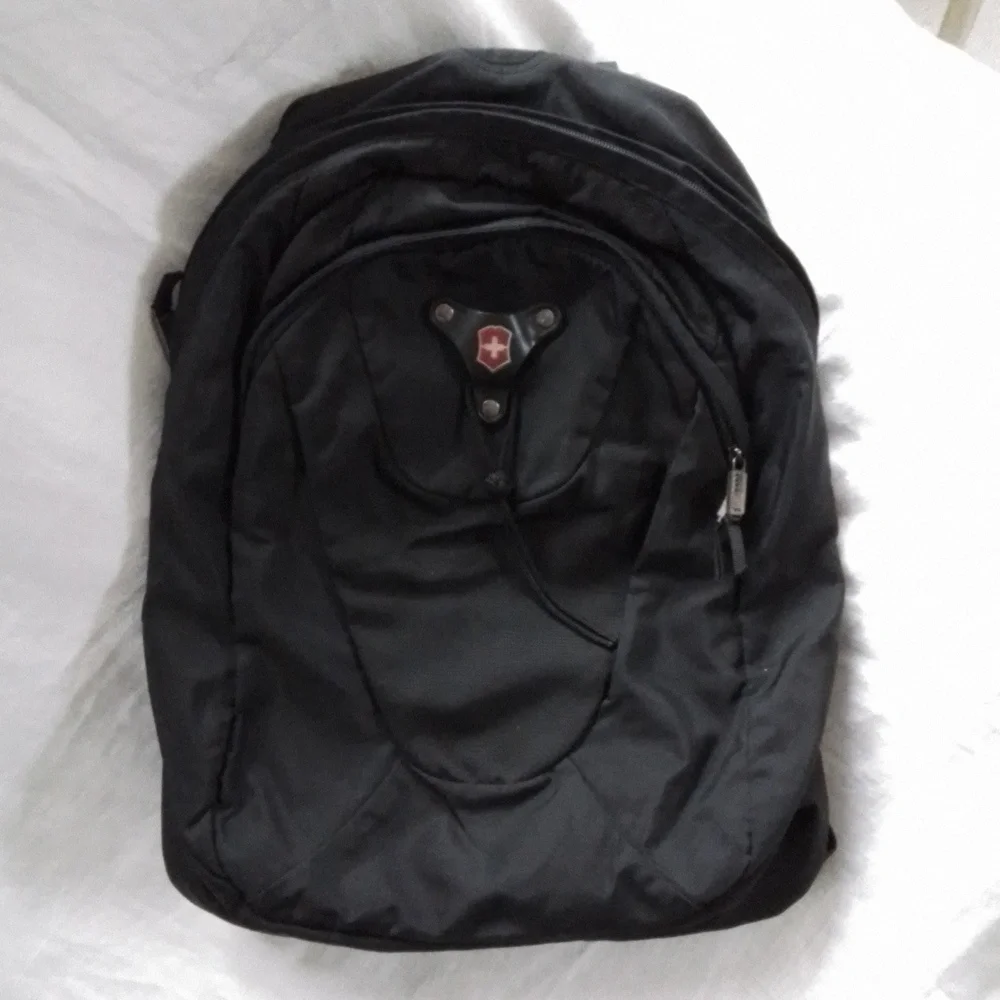 Victorinox black backpack